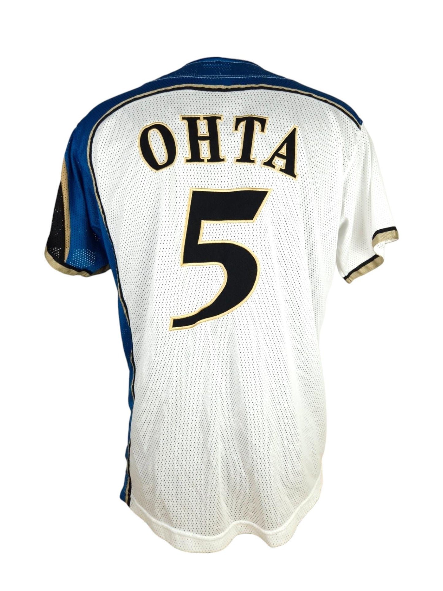 Japan Hokkaido Nippon Ham Fighters Baseball Jersey, size M, Limited NPB Hokkaido Fan Jersey White and blue