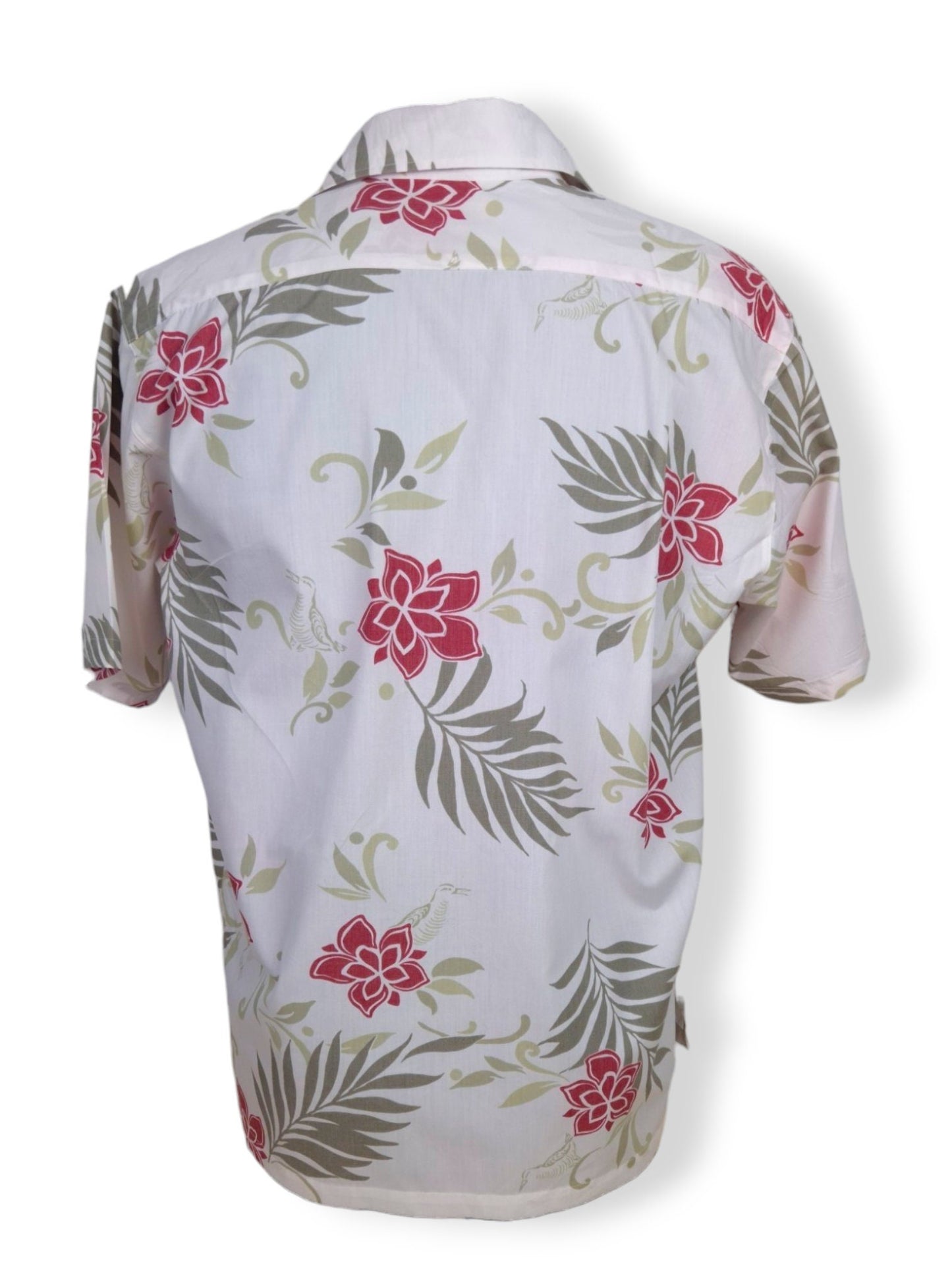 Chemise hawaïenne vintage Mango – Taille L – 100% coton – Motifs floraux