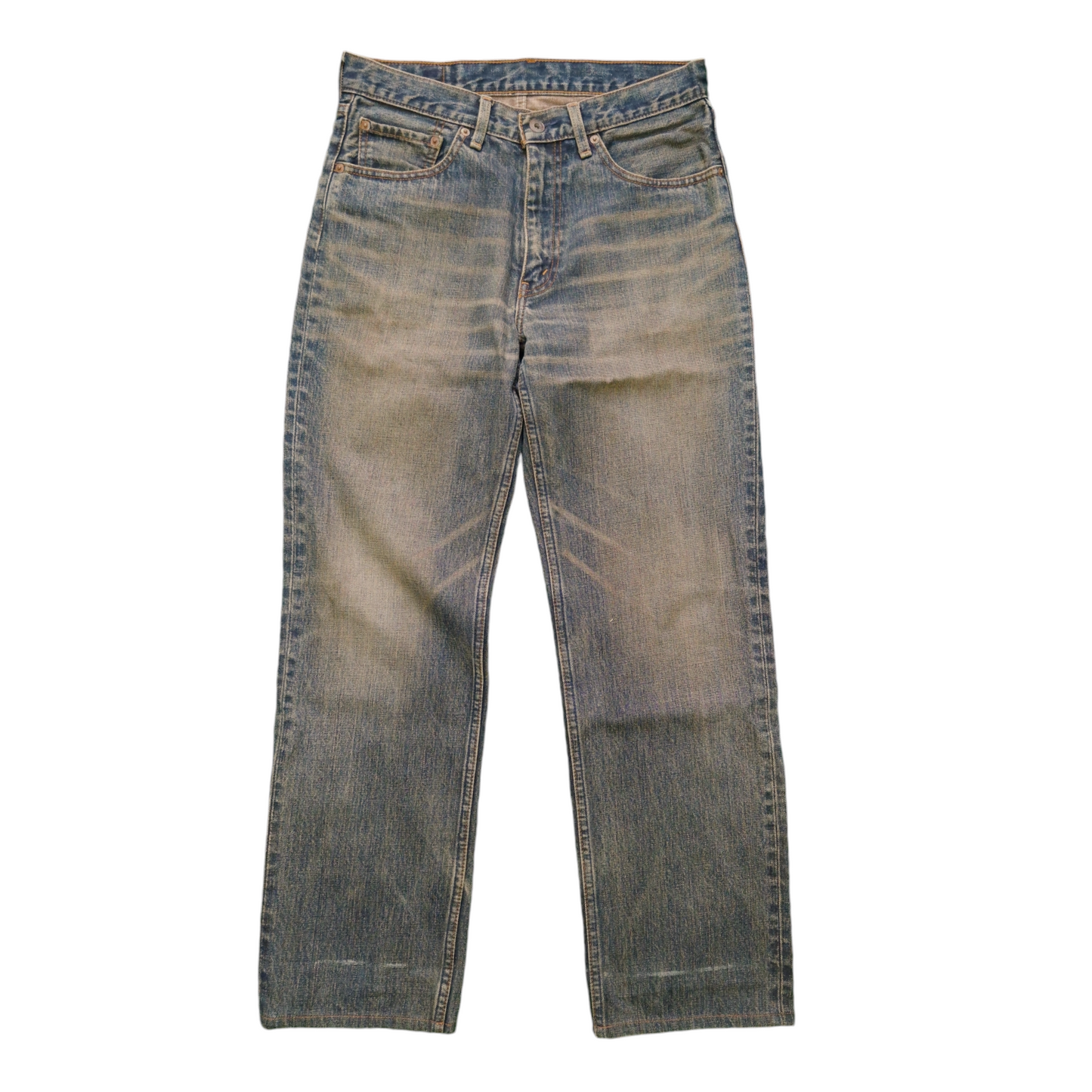 Jean Levi’s 502 vintage W32 L34 – Fabriqué au Japon – Début 2000s – Coupe droite