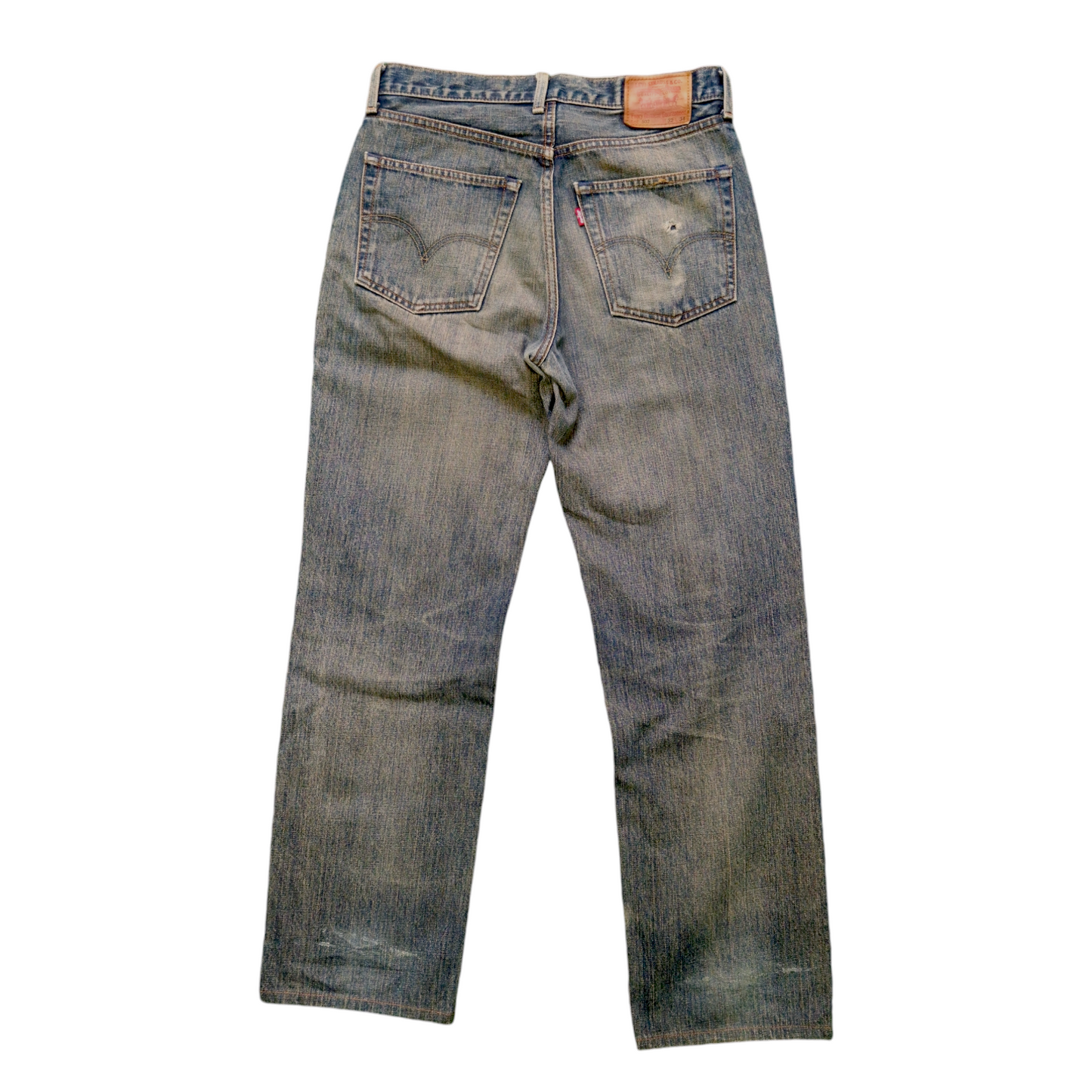 Jean Levi’s 502 vintage W32 L34 – Fabriqué au Japon – Début 2000s – Coupe droite