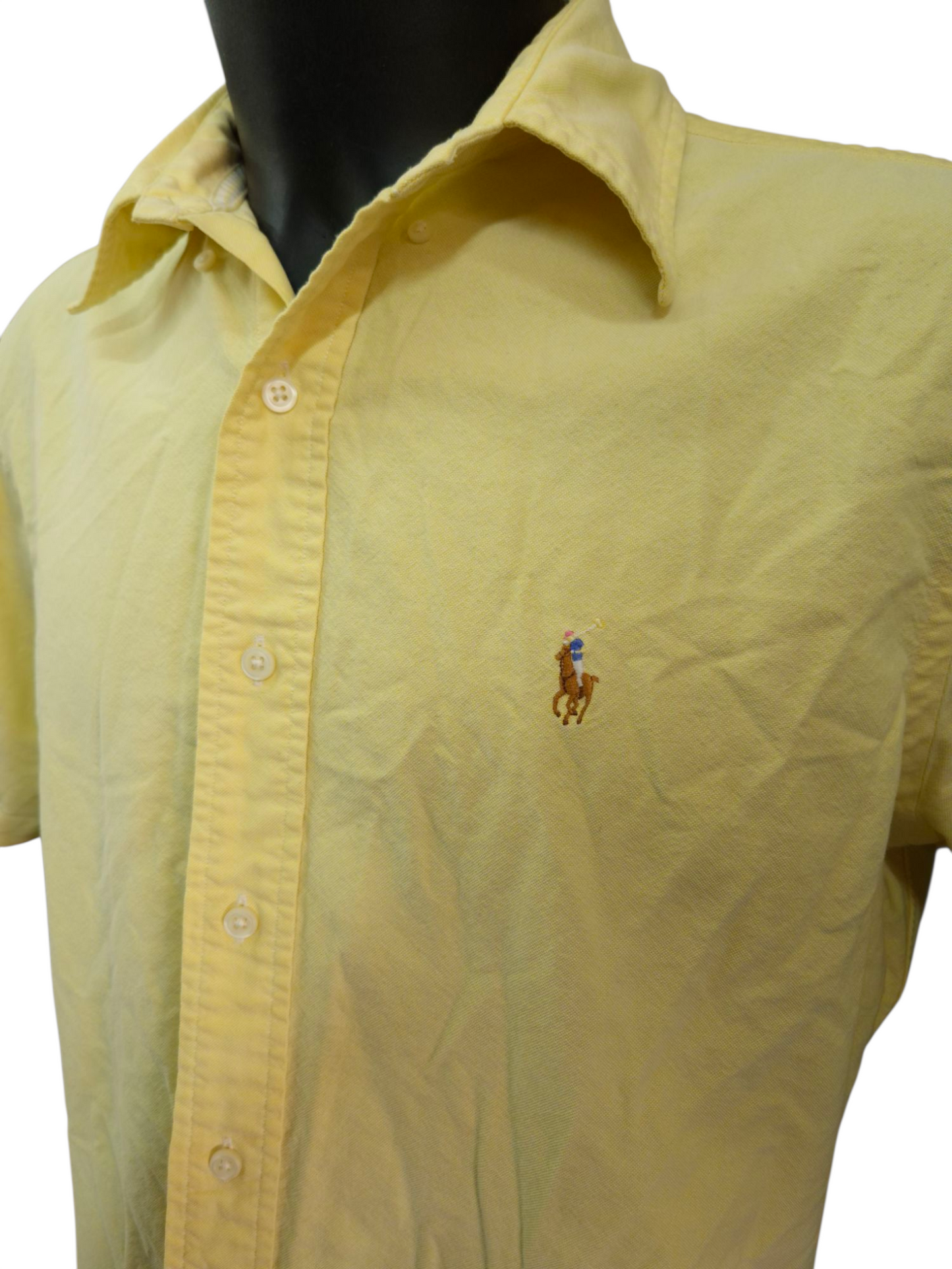 Chemise Ralph Lauren Classic Fit jaune – Taille L
