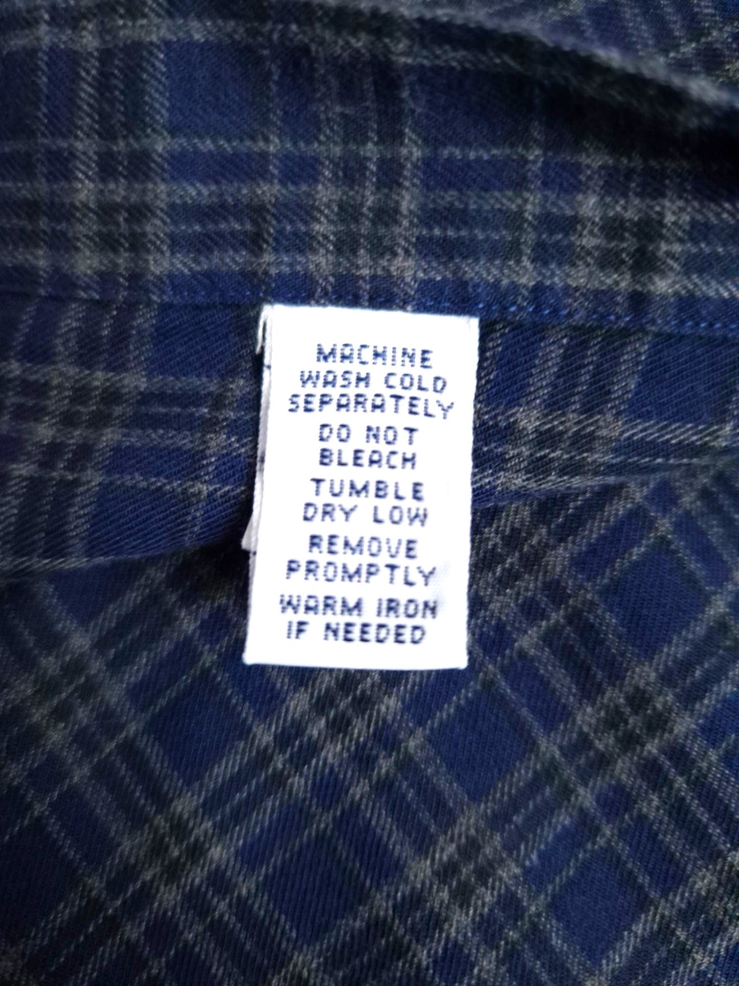 Ralph Lauren blue and green plaid shirt, size L, excellent condition, Ralph Lauren shirt blue