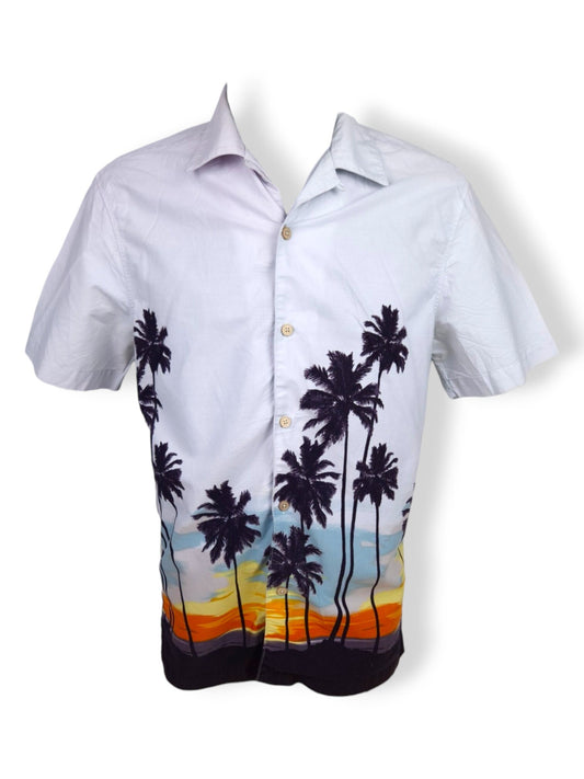 Vintage Hawaiian Shirt, Size M, Men's Aloha Shirt, Hawaii Shirt, Aloha Shirt