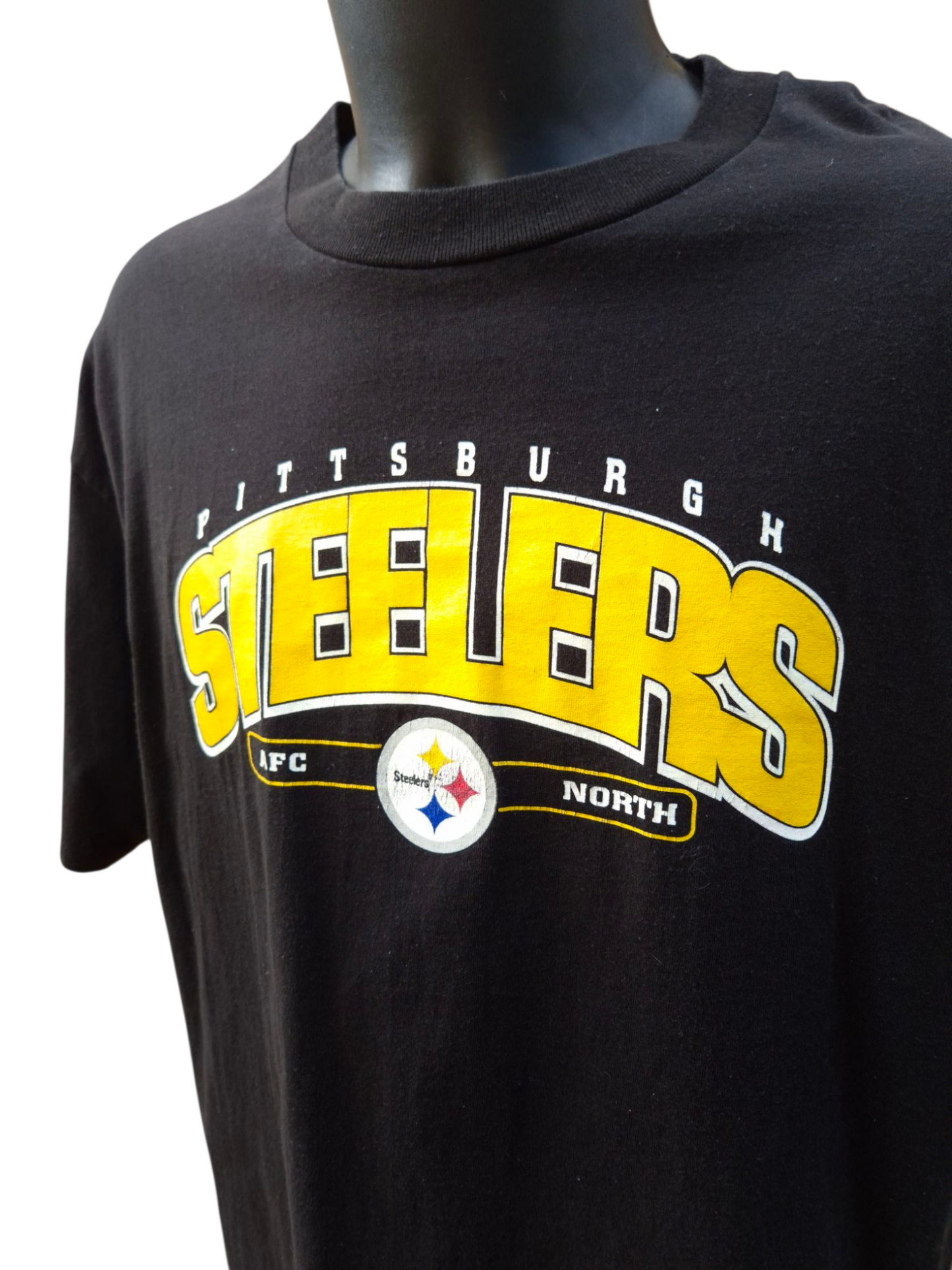 T-shirt vintage NFL Pittsburgh Steelers – Taille XL – Made in Mexico